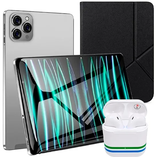 TABLET MOX 8+256GB BRANCO + FONE + CAPA