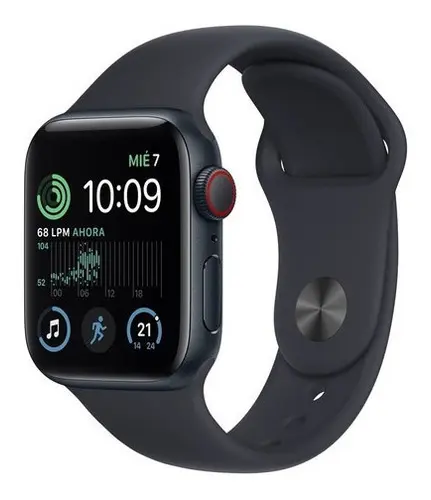 RELOGIO APPLE SE 2º GERAÇÃO 44MM SPORT PRETO MXG23LL/A
